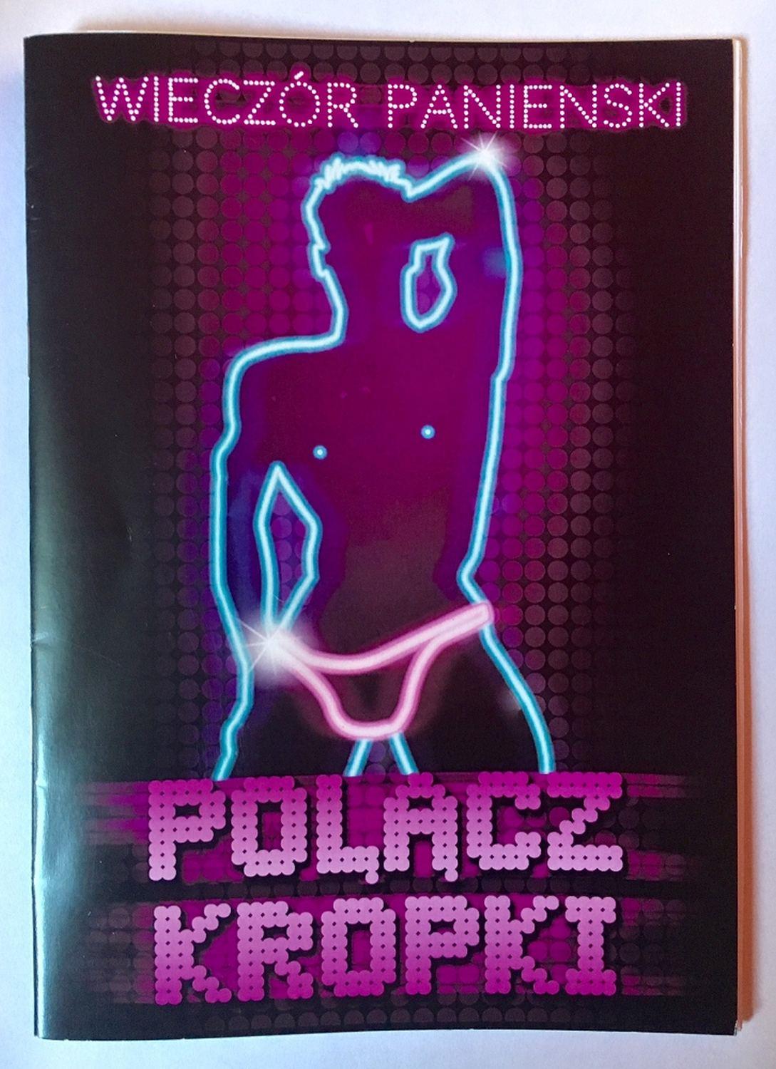 Gry-książeczka połącz kropki na wieczór panieński